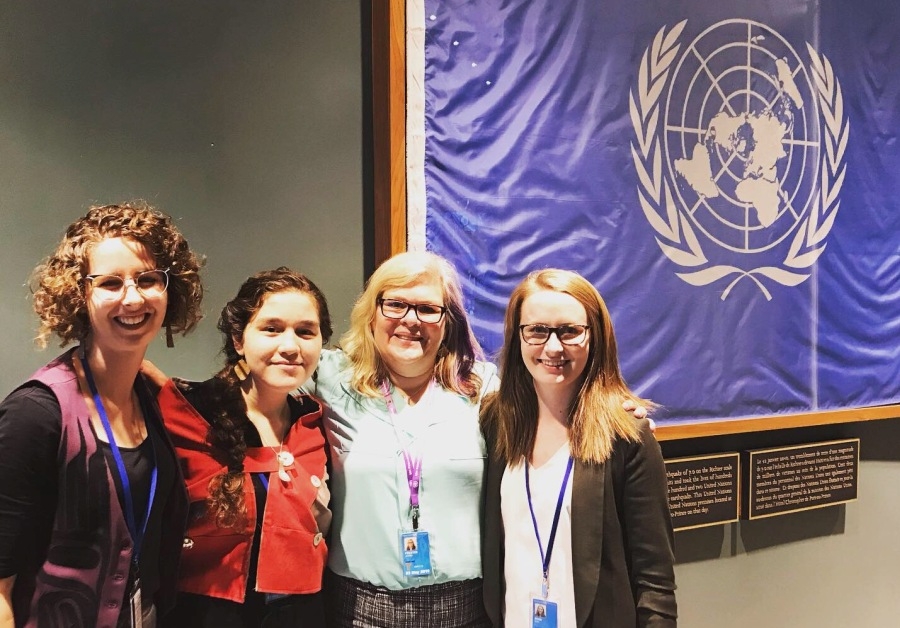Haida youth Haana Edenshaw on her experience at the UN