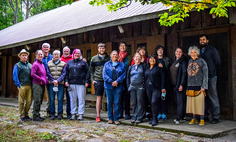 CFSC members and staff at a planning meeting September 23-24, 2022