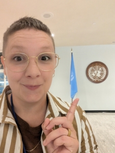 Mel represented Quakers at UN Peace Week 2026